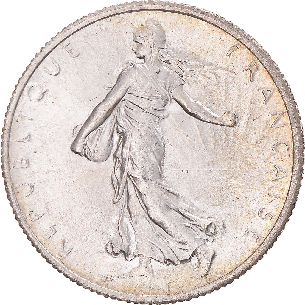 Monnaie, France, Semeuse, 2 Francs, 1917, Paris, SUP+, Argent, Gadoury:532