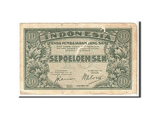 Indonesia, 10 Sen, 1947, KM #31, VG(8-10)