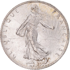 Coin, France, Semeuse, 2 Francs, 1917, Paris, MS(60-62), Silver, KM:845.1