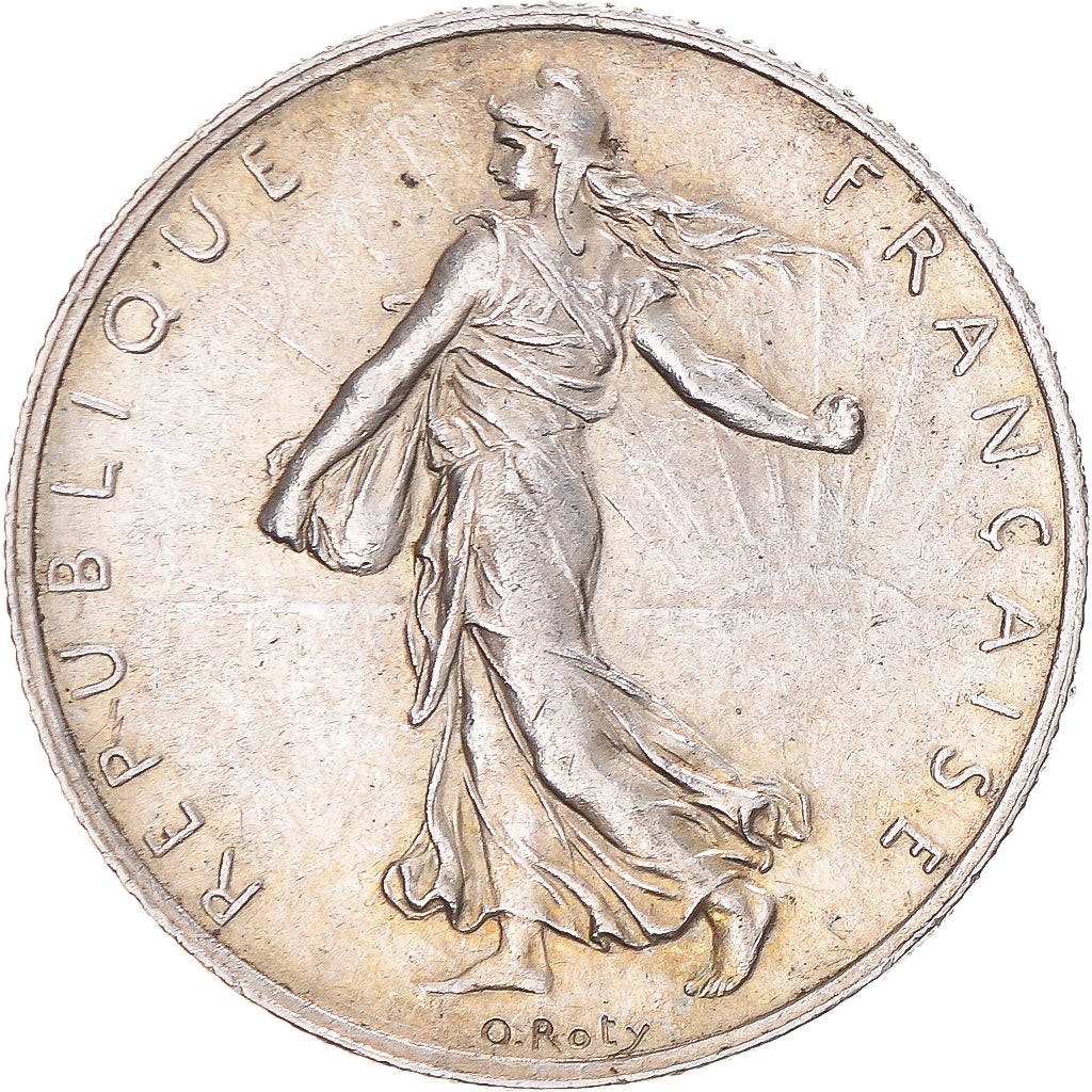 Monnaie, France, Semeuse, 2 Francs, 1918, Paris, SUP+, Argent, Gadoury:532