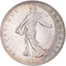 Coin, France, Semeuse, 2 Francs, 1918, Paris, MS(63), Silver, KM:845.1