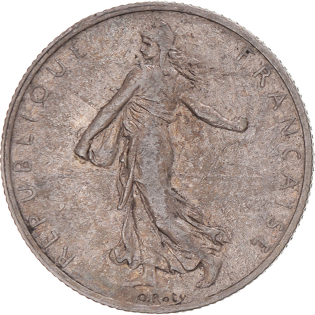 Coin, France, Semeuse, 2 Francs, 1909, Paris, EF(40-45), Silver, KM:845.1