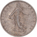 Coin, France, Semeuse, 2 Francs, 1909, Paris, EF(40-45), Silver, KM:845.1