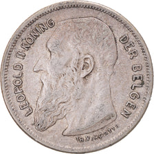 Coin, Belgium, 2 Francs, 2 Frank, 1909, VF(30-35), Silver, KM:59