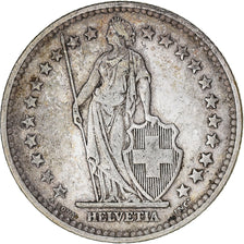 Coin, Switzerland, 2 Francs, 1906, Bern, EF(40-45), Silver, KM:21