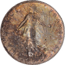 Coin, France, Semeuse, 50 Centimes, 1919, Paris, Semeuse, MS(63), Silver, KM:854