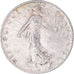 Munten, Frankrijk, Semeuse, 50 Centimes, 1909, Paris, ZF+, Zilver, KM:854