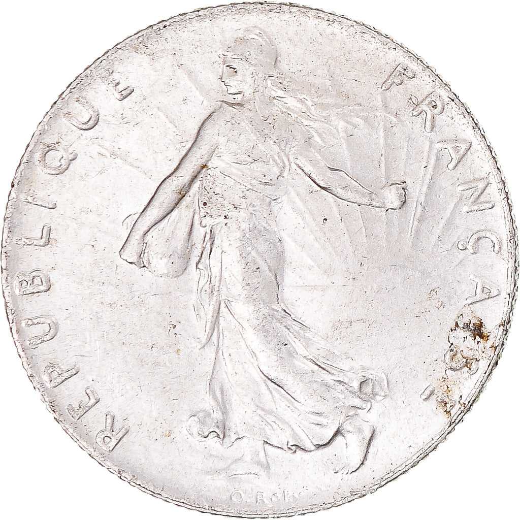 Munten, Frankrijk, Semeuse, 50 Centimes, 1913, Paris, PR+, Zilver, KM:854