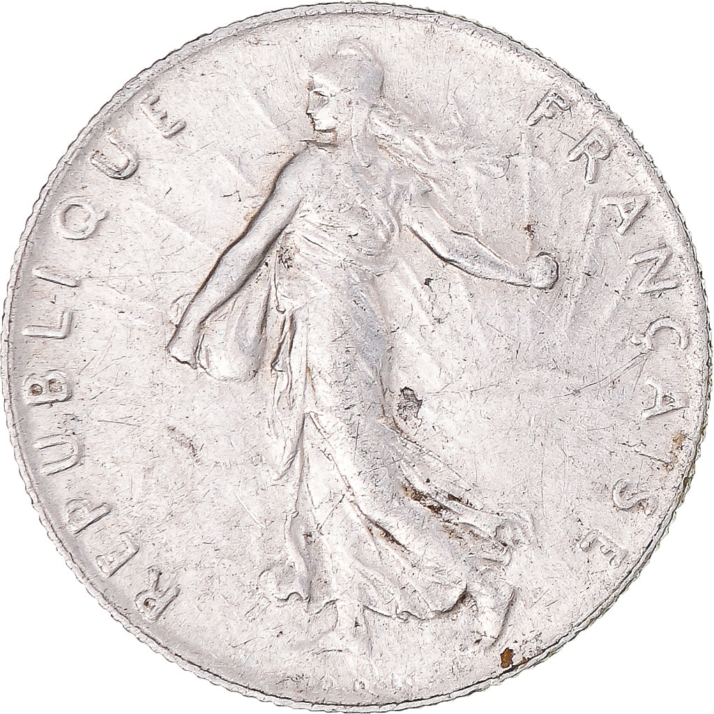 Moeda, França, Semeuse, 50 Centimes, 1912, Paris, AU(55-58), Prata, KM:854