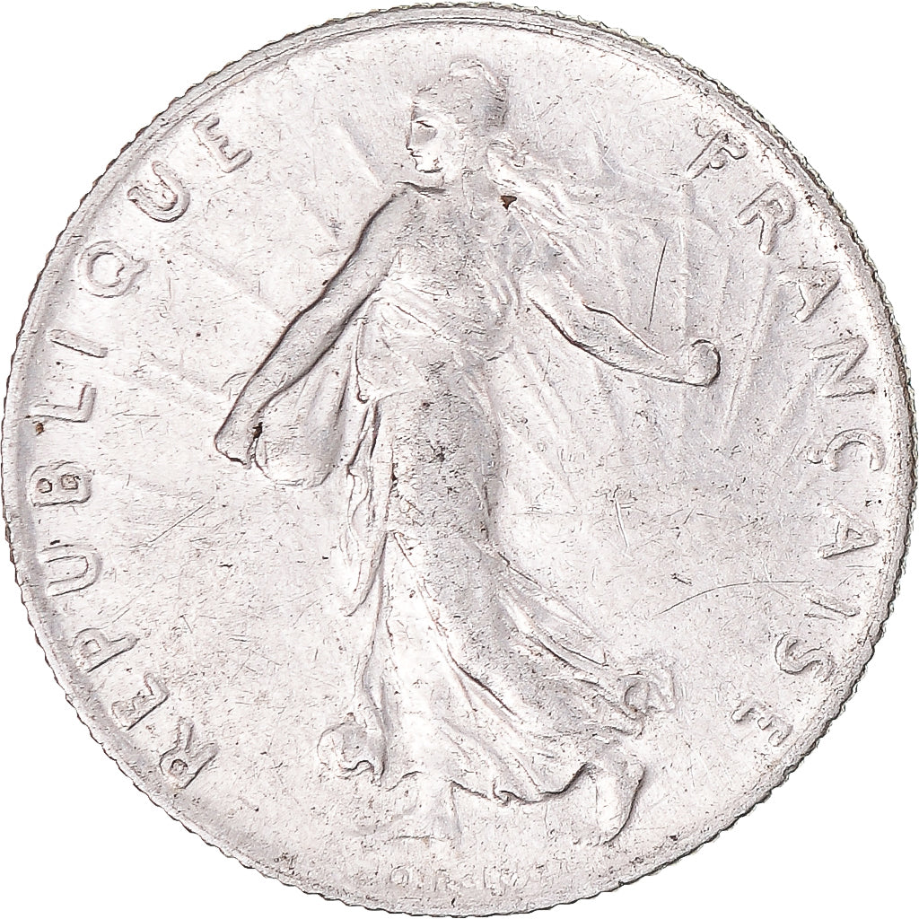 Moeda, França, Semeuse, 50 Centimes, 1912, Paris, AU(55-58), Prata, KM:854