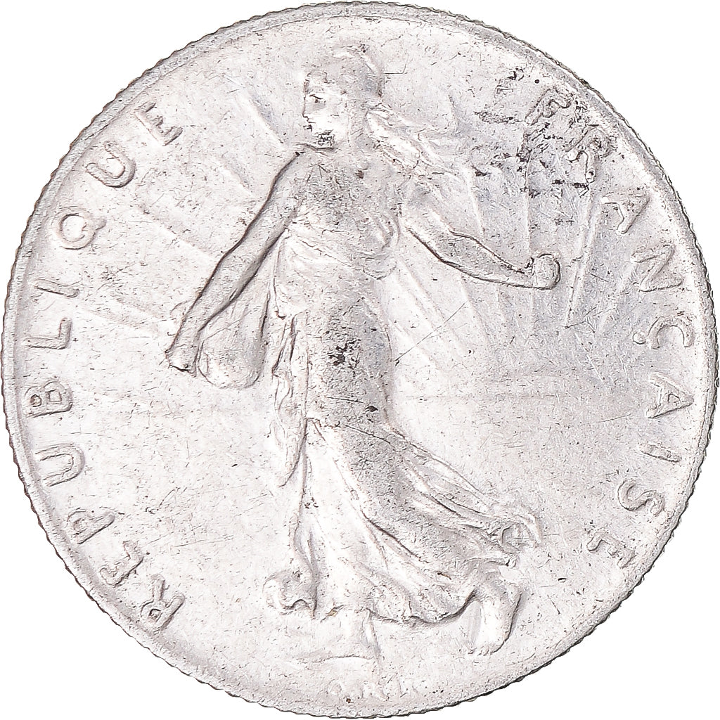 Moneda, Francia, Semeuse, 50 Centimes, 1912, Paris, EBC+, Plata, KM:854