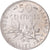 Moeda, França, Semeuse, 50 Centimes, 1916, Paris, AU(55-58), Prata, KM:854