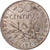 Munten, Frankrijk, Semeuse, 50 Centimes, 1917, Paris, PR+, Zilver, KM:854