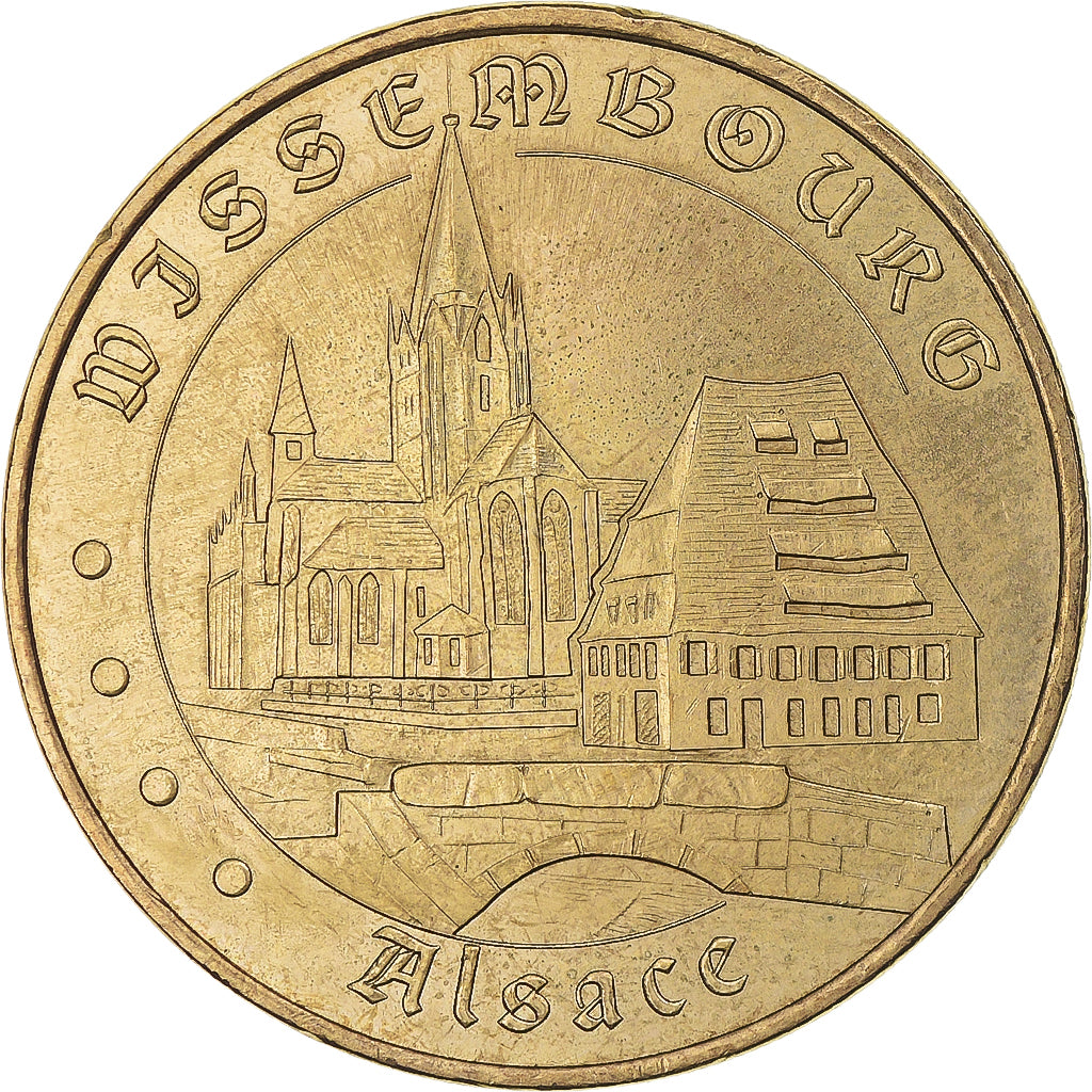 Francja, Token, Żeton turystyczny, 67/ Wissembourg - Alsace, 2009, Monnaie de