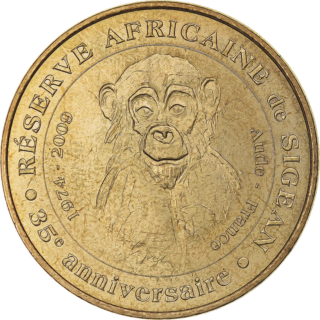 França, Token, Token turístico, Sigean - Réserve n°11, 2009, MDP, AU(55-58)