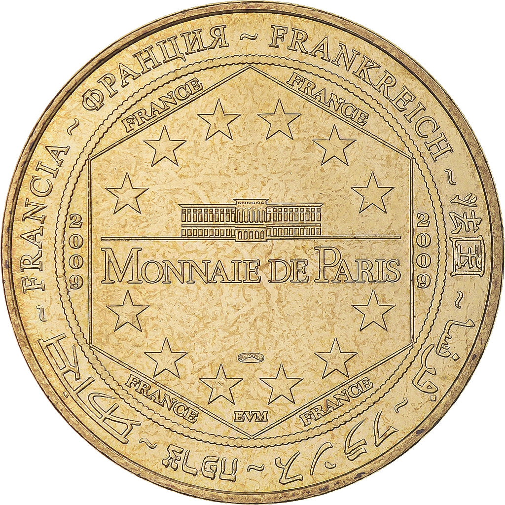 Francja, Token, Żeton turystyczny, Sully-sur Loire - Chateau n°1, 2009, MDP
