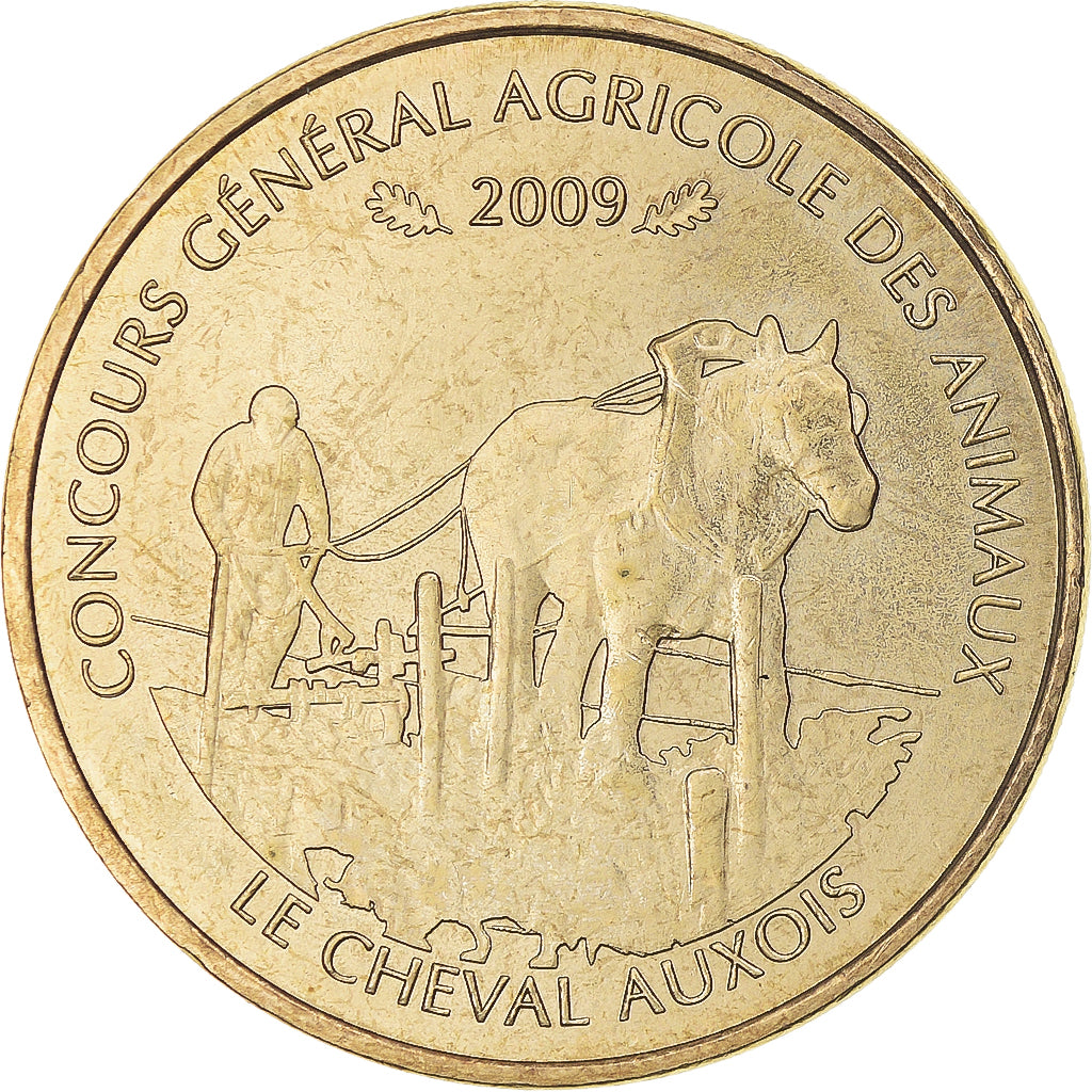 Francia, ficha, Touristic token, Paris - Concours Général Agricole, 2009, MDP