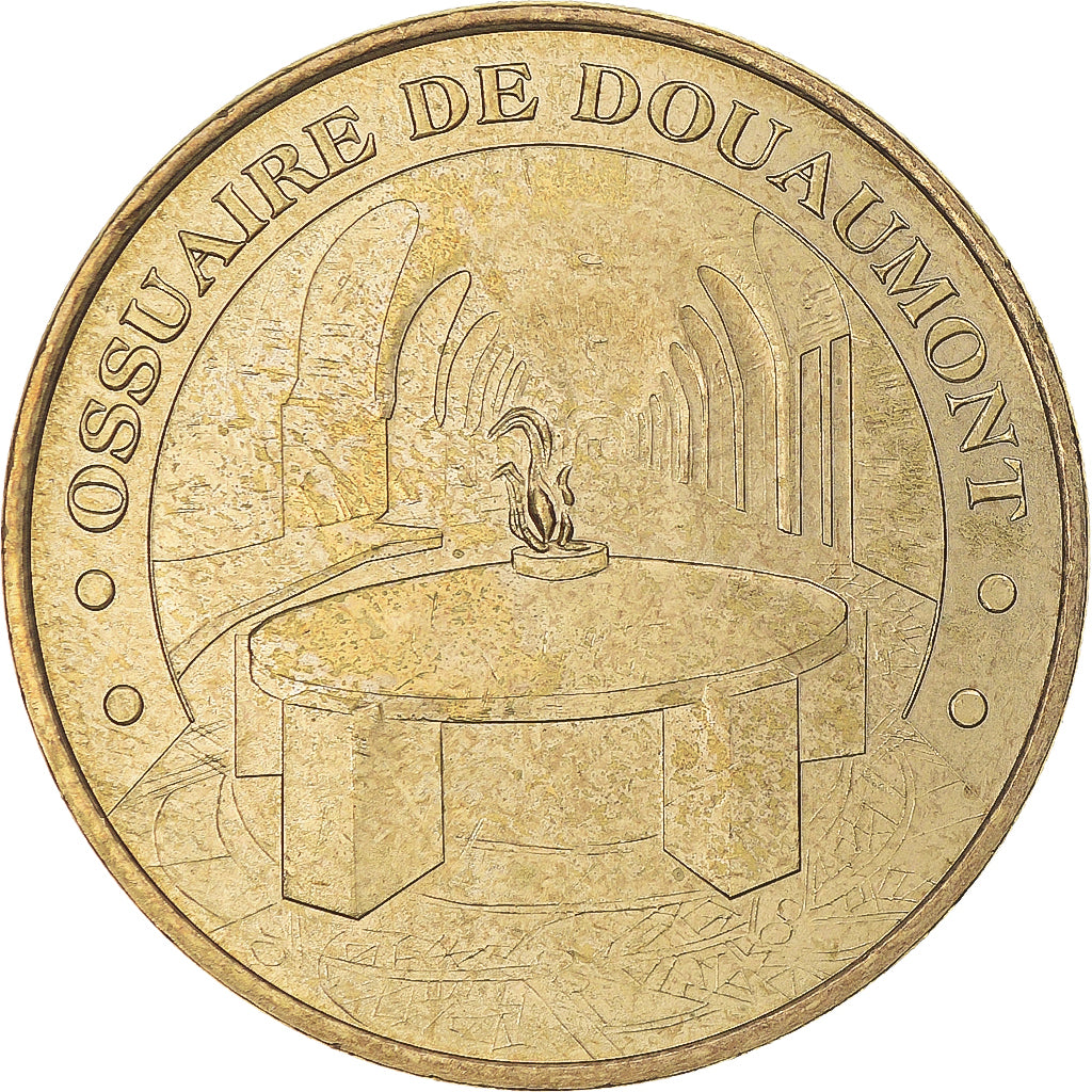 Frankreich, betaalpenning, Touristic token, Douaumont - Ossuaire n° 6, Arts &