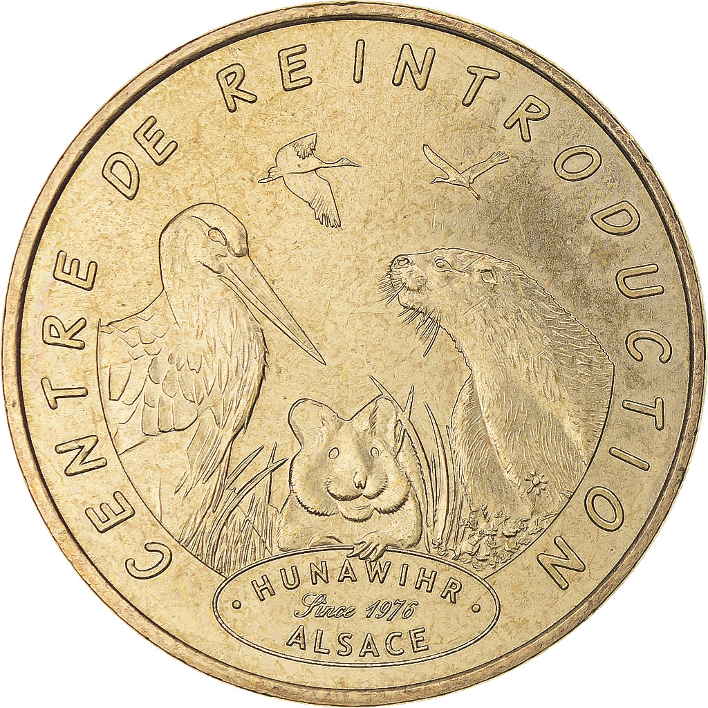 França, Token, Token turístico, 68/ Centre de Réintroduction - Hunawihr