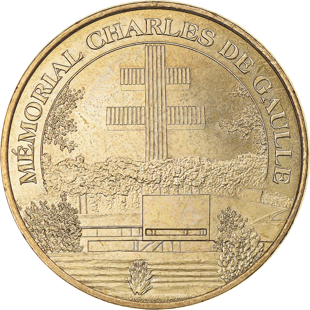 França, Token, Token turístico, Colombey Les Deux Eglises -  Mémorial n°1 -