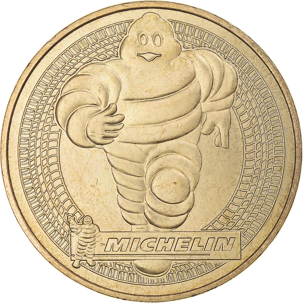 France, Jeton, Jeton Touristique, Clermont-Ferrand - Michelin n°1 - Bibendum