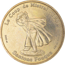 France, Token, Touristic token, Aix-en-Provence - Santon Fouque n°1, 2009, MDP
