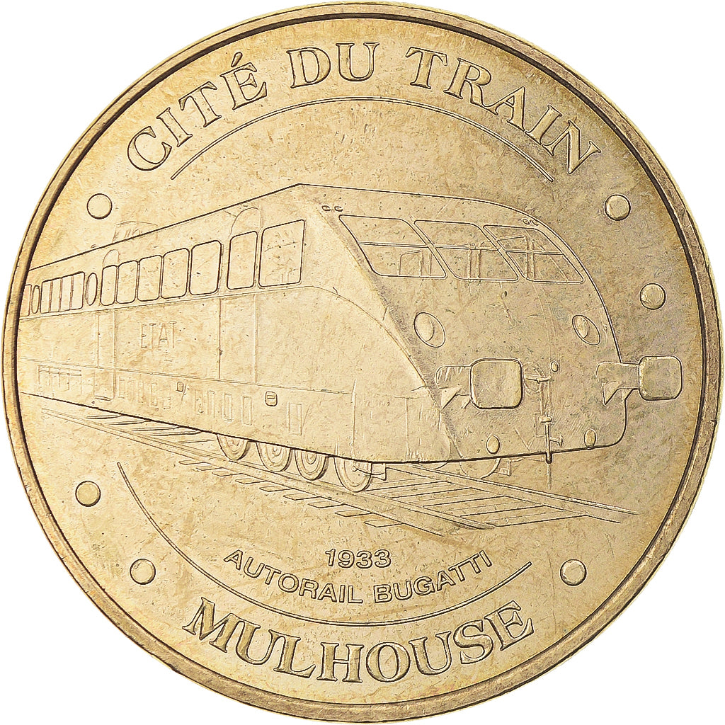 France, Token, Touristic token, Mulhouse - Cité du Train n°3, Arts & Culture