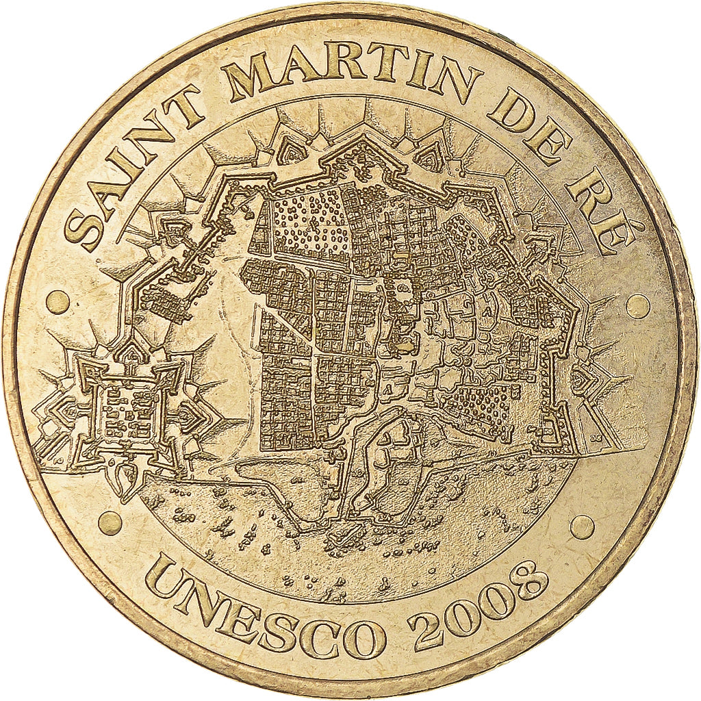 Francia, ficha, Touristic token, Saint-Martin-de-Ré n°3 - Unesco 2008, 2009