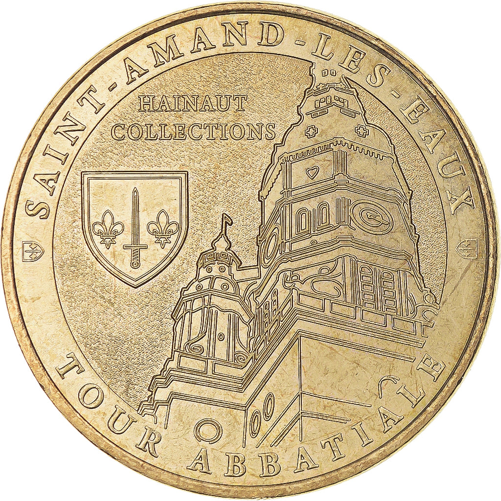 France, Token, Touristic token, Saint-Amand-les-Eaux - Tour abbatiale, Arts &