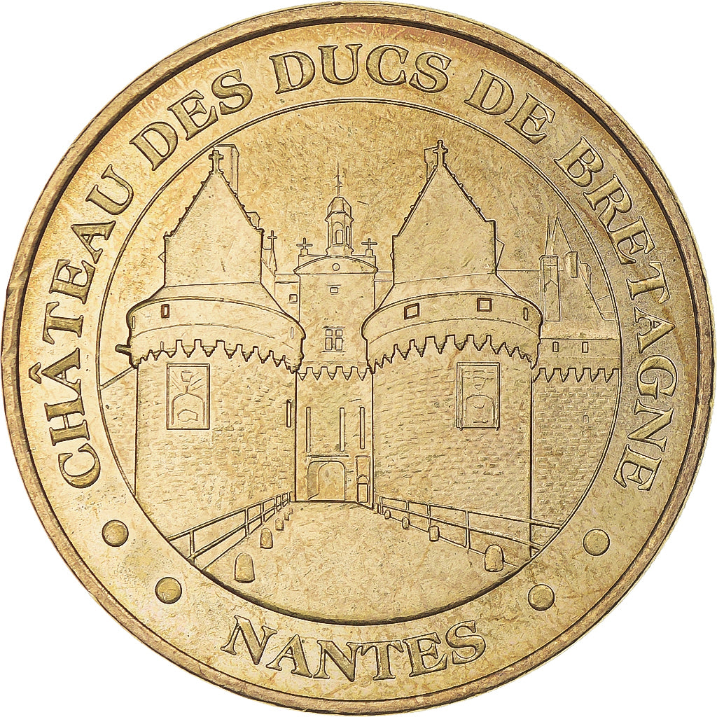 France, Token, Touristic token, Nantes -  Chateau des Ducs de Bretagne n°2