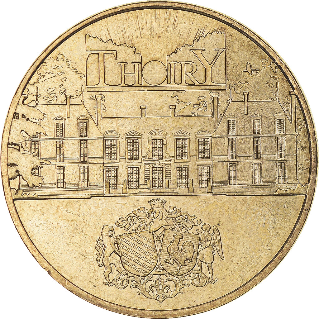 Frankreich, betaalpenning, Touristic token, Thoiry - Parc et Château n°2, Arts
