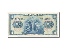 Banknote, GERMANY - FEDERAL REPUBLIC, 10 Deutsche Mark, 1949, KM:16a, VF(20-25)