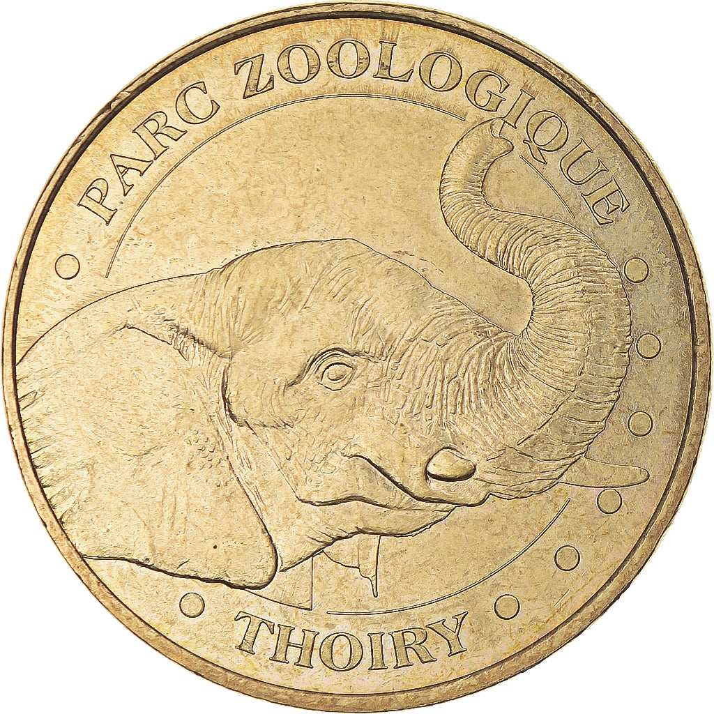 Francia, ficha, Touristic token, Thoiry - Château et Parc n°3, 2009, MDP, SPL