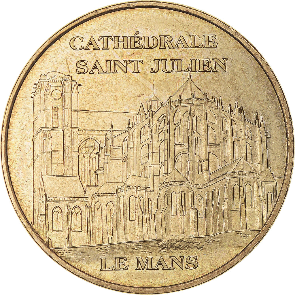 France, Token, Touristic token, 72/ Cathédrale Saint-Julien du Mans, Arts &