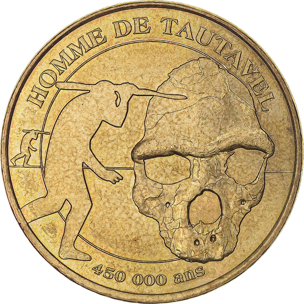 Francia, ficha, Touristic token, 66 - TAUTAVEL - MUSÉE PRÉHISTORIQUE - LE