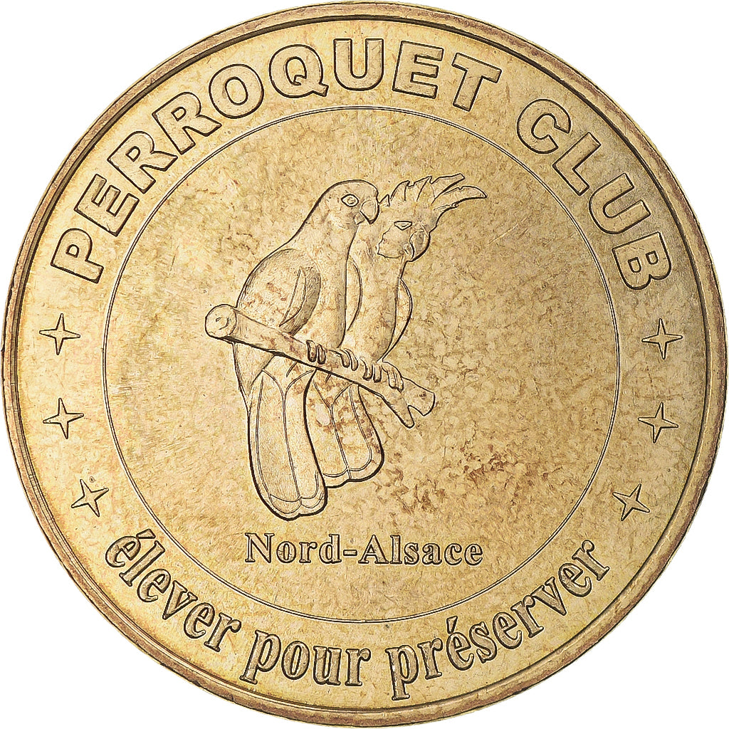 Frankreich, betaalpenning, Touristic token, Weitbruch - Perroquet club n°1