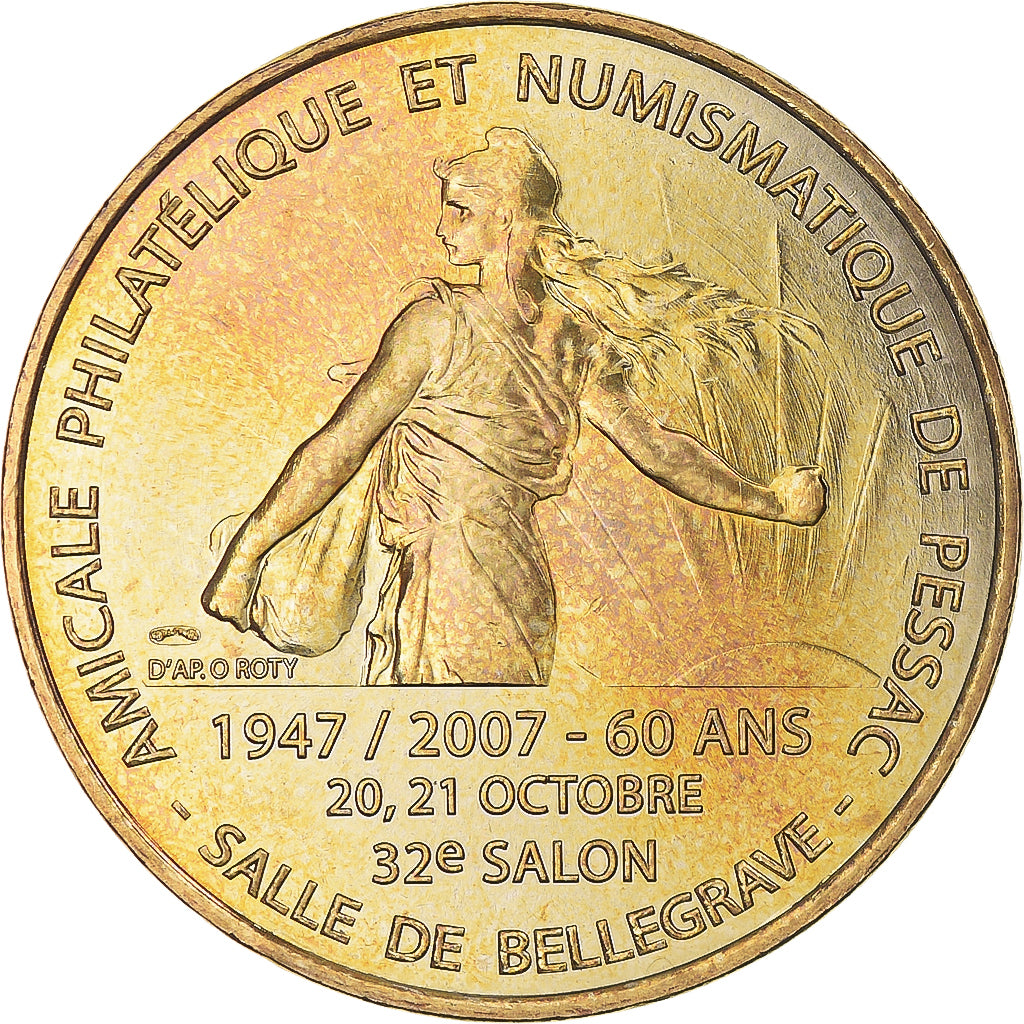 Francia, ficha, Touristic token, Monnaie de Paris - Pessac - Amicale