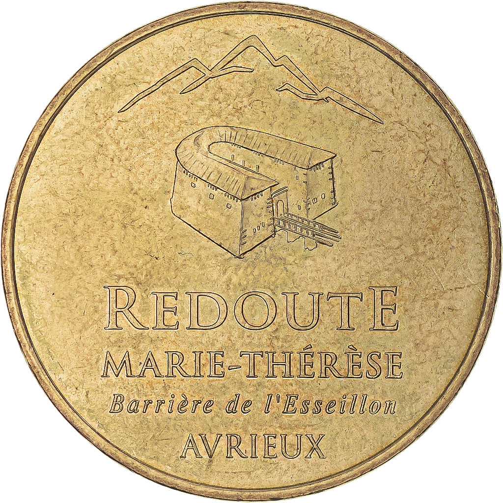 França, Token, Token turístico, 73/ Redoute - Marie-Thérèse - Avrieux, Artes