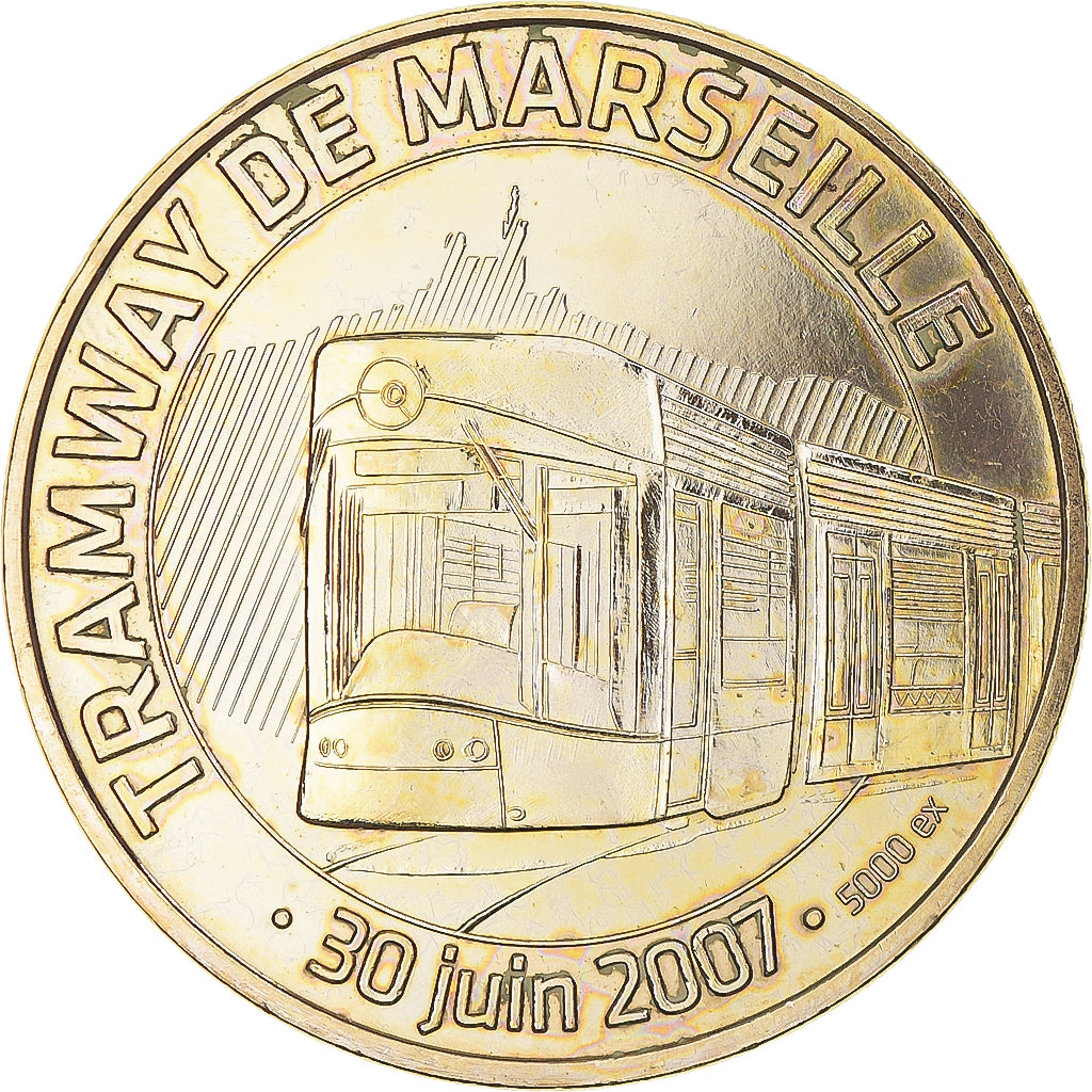 Frankrijk, Token, Toeristisch fiche, Tramway De Marseille 30 Juin 2007 ( 5000
