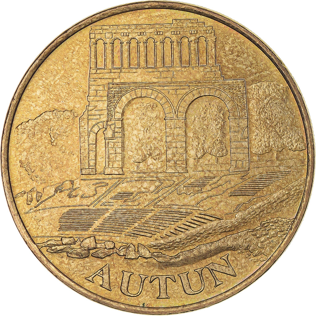 France, Jeton, Jeton Touristique, Autun - La porte d'Arroux, Arts & Culture