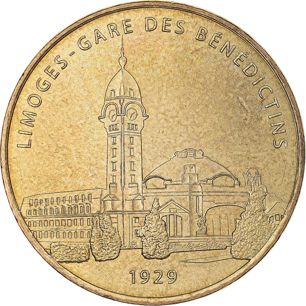 France, Jeton, Tourist Token, Limoges, gare des Bénédictins, 2007, Monnaie de