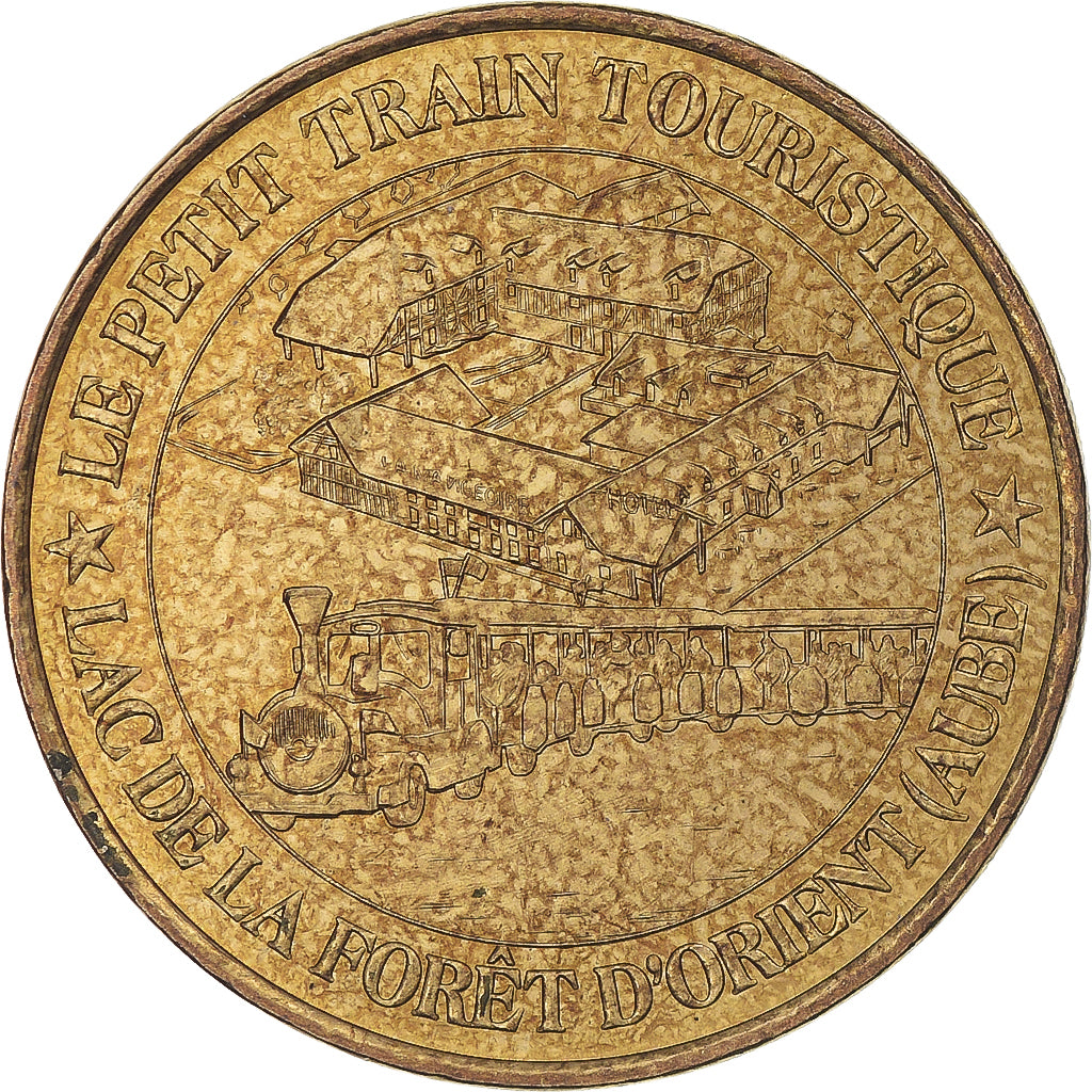 Frankreich, betaalpenning, Touristic token, Montieramey - Le petit train du lac