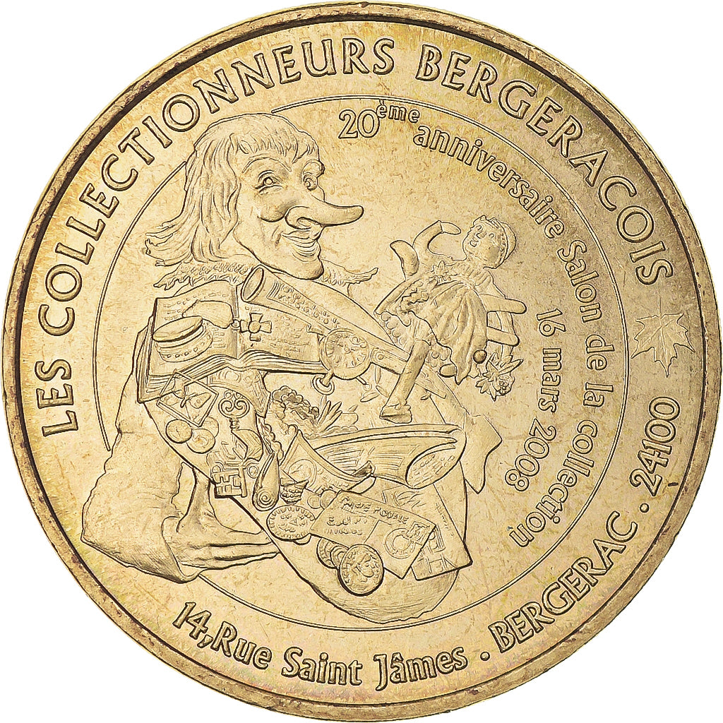 França, Token, Token turístico, Dept24 - Les collectionneurs Bergeracois N°1
