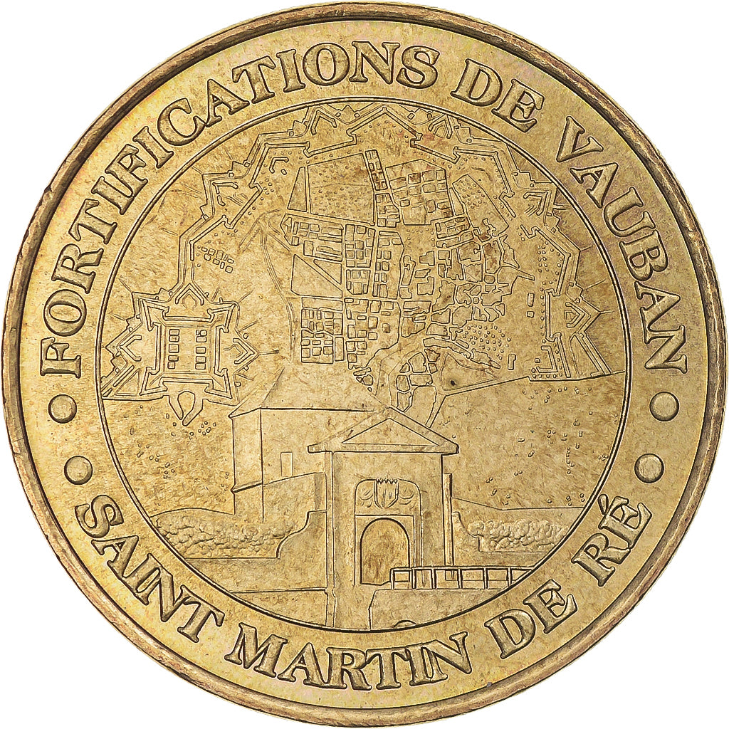 Francia, ficha, Touristic token, Saint-Martin-de-Ré n°2 -  fortifications de