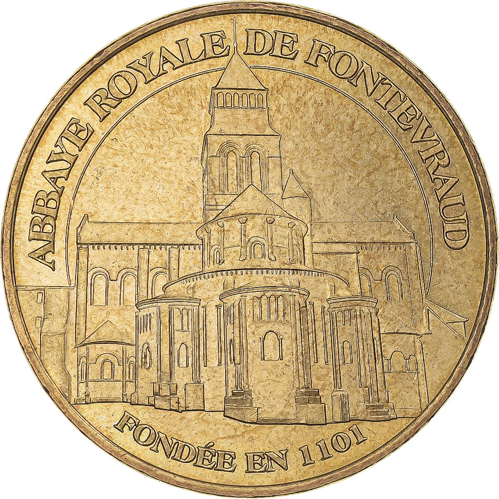Frankrijk, Token, Toeristisch fiche, Fontevraud - Abbaye royale n°3, Arts &