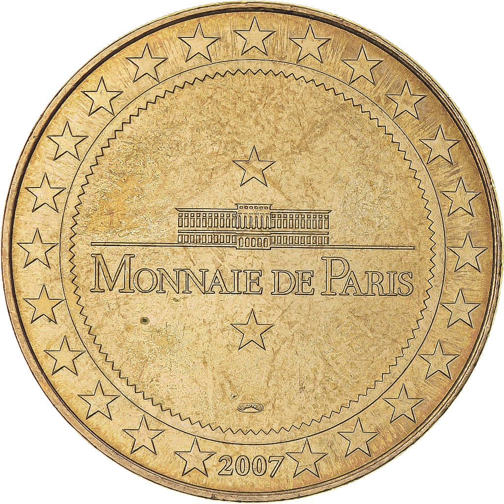 Francia, ficha, Touristic token, Ajaccio -  Corsica - La tête de Maure, 2007