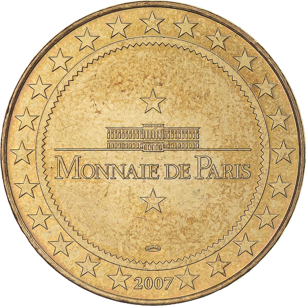 Francia, zeton, Jetón turístico, 29/ Abbaye de Daoulas, 2007, MDP, EBC+