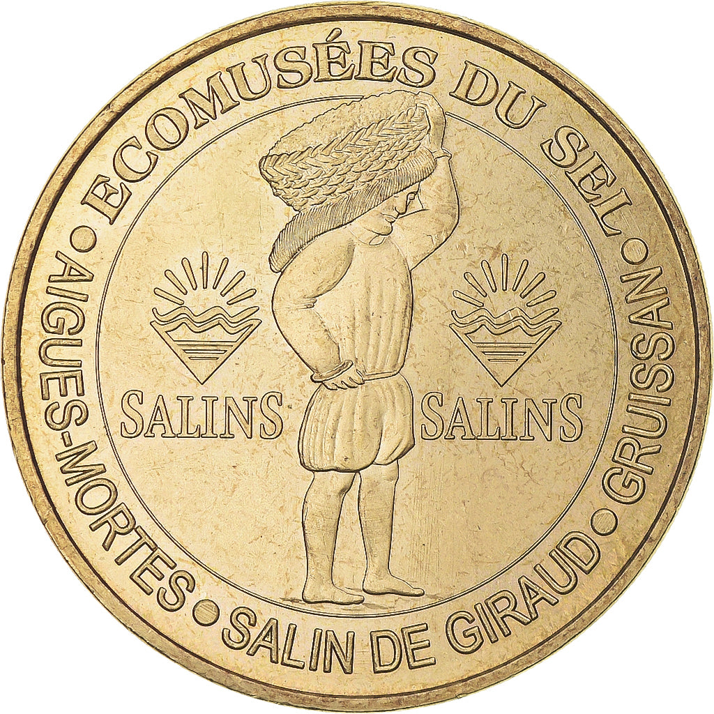 Frankreich, betaalpenning, Touristic token, Aigues-Mortes - Les écomusées du
