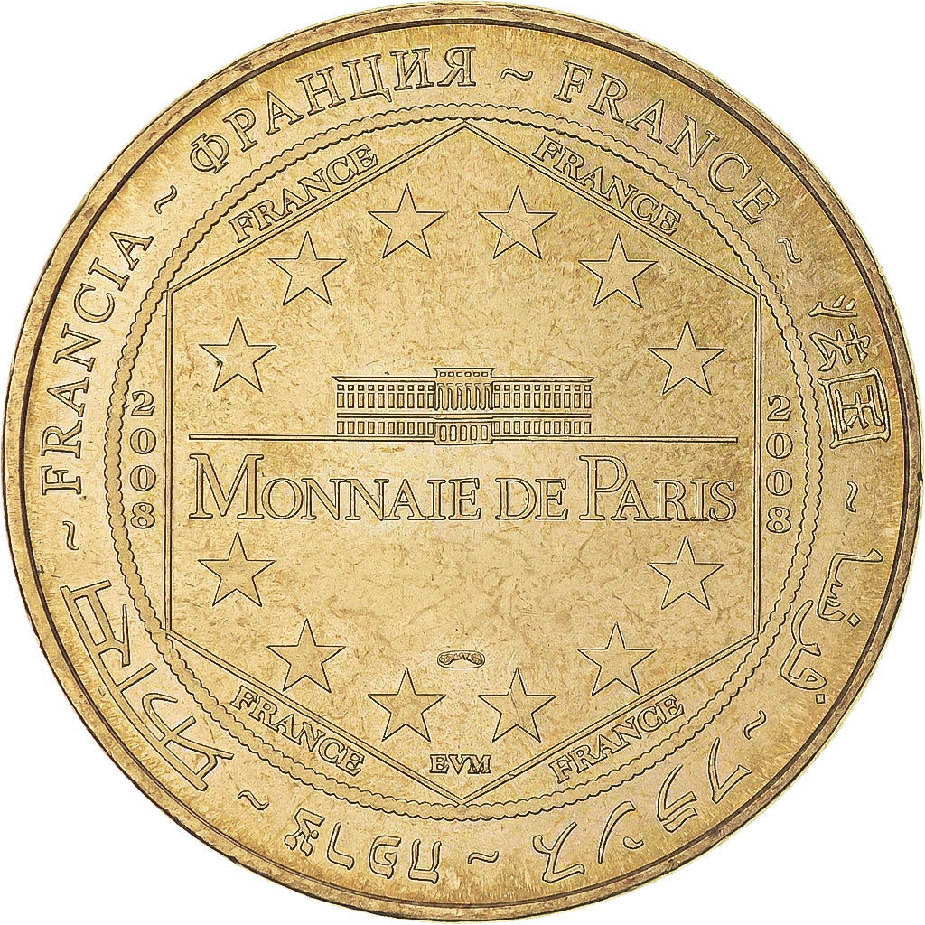 Francja, Token, Żeton turystyczny, Arc et Senans - Saline royale n°3, 2008