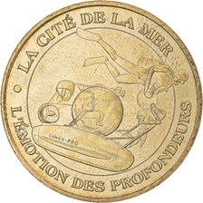 France, Token, Touristic token, Dept50 - Cité de la mer N°6  - Emotion des